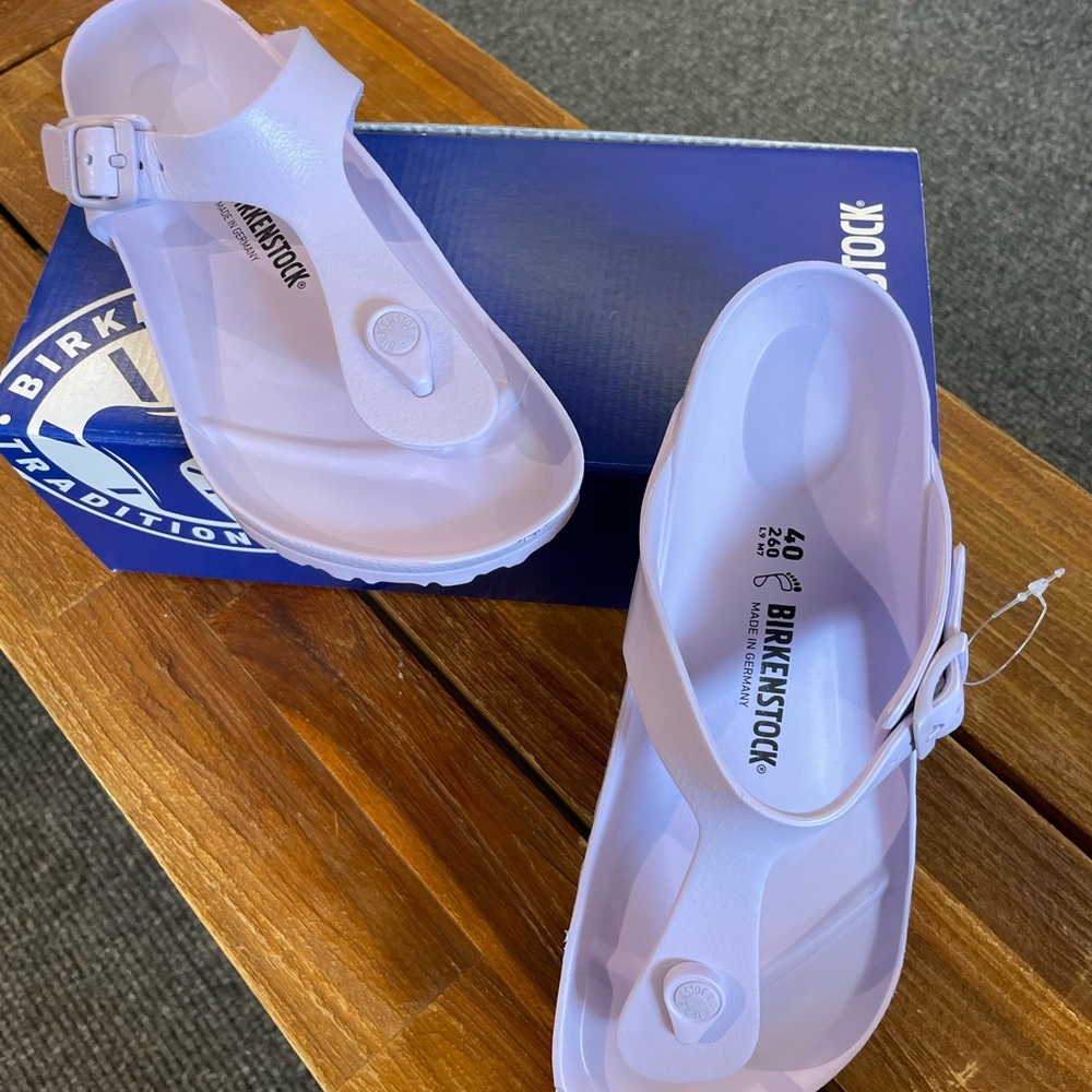 Birkenstock Purple Fog Gizah EVA
